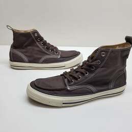 MENS CONVERSE CT ALL STAR HIGH CANVAS BROWN SIZE 9.5