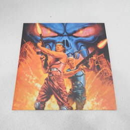Contra 3 The Alien Wars Original Video Game Soundtrack Red Blue Wax Vinyl Record alternative image
