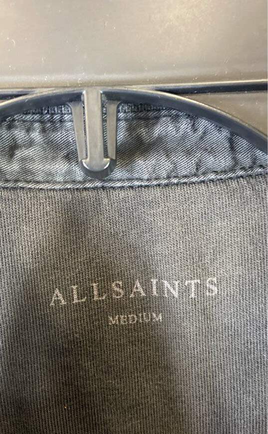 Allsaints Gray Long Sleeve Thermal - Size Medium image number 4
