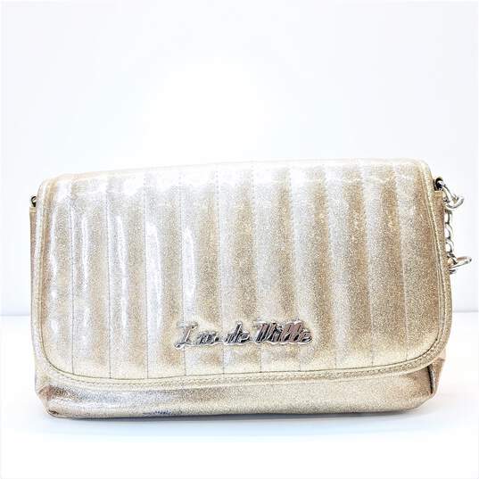 Buy the Lux De Ville Shoulder Bag Gold