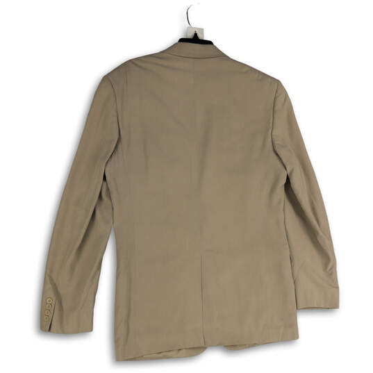 NWT Mens Gray Notch Lapel Long Sleeve Flap Pocket Two Button Blazer Sz 40L image number 2