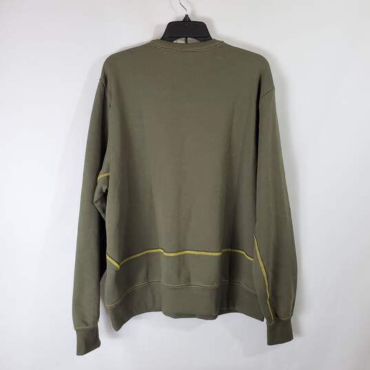 Puma Mens Green Pullover Sweatshirt Sz XL NWT image number 2