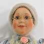 Danbury Mint Judy Belle Once Upon A Time Grandmother W/ Grandbaby Porcelain Dolls IOB image number 3