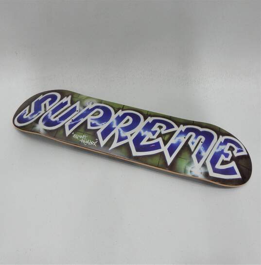 Supreme Lee Quinones Silent Thunder Graffiti Logo Skateboard Deck SS18 image number 3