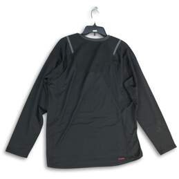 Spyder Mens Black Stretch Crew Neck Long Sleeve Pullover T-Shirt Size Large alternative image