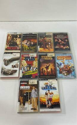 Assorted Lot of 10 PSP UMD Movies alternative image