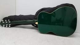 Washburn Oscar Schmidt 0F2TGR Green Acoustic Guitar With Gig Bag alternative image