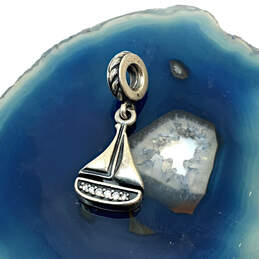 Designer Pandora S925 ALE Sterling Silver Sail Away Beaded Dangle Charm