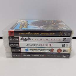 Bundle of 5 Assorted PlayStation 3 Video Games