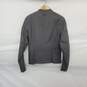 Armani Exchange Gray Faux Leather Full Zip Moto Jacket MN Size S NWT image number 2