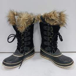 Sorel Women's Black Joan of Arctic Winter Boots Size 8 alternative image