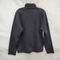 Patagonia MN's Charcoal Heathered Half Zip Fleece Pullover Size S image number 3