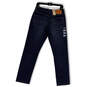 NWT Mens Blue Denim 541 Athletic Stretch Pockets Tapered Leg Jeans Size 29x32 image number 2