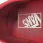 Vans Men's Red Authentic Gum Bumper Shoes Size 11.5 image number 7