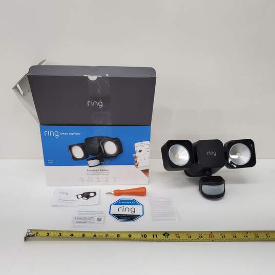 Ring Smart Lighting Motion-Activated Floodlight Battery - Untested image number 1