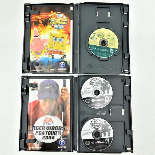 Nintendo GameCube With 4 Games Including The SpongeBob SquarePants Movie image number 14