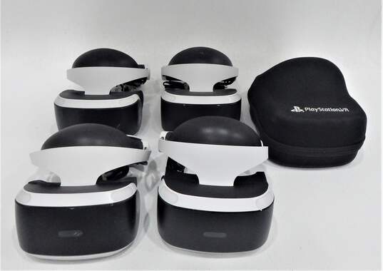5 Sony PlayStation 4 VR PS4 Headsets Only image number 1
