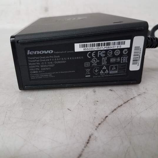 Lenovo DU9033S1 OneLink Pro Dock - No AC adapter - untested image number 5