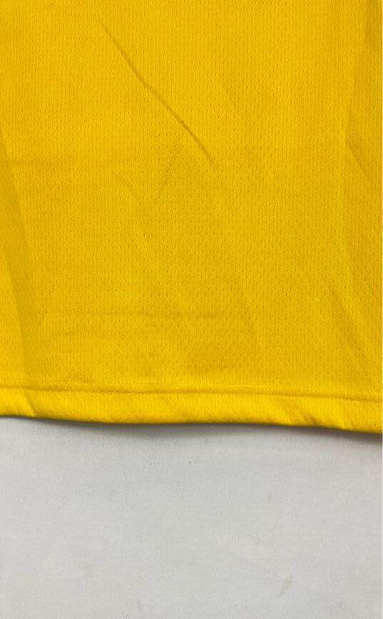 Nike Yellow Basketball Jersey - Size Medium image number 7