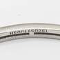Henri Bendel Authentic Glass & Metal 6" Cuff Bracelet W/C.O.A (DAMAGED) 12.5g image number 5