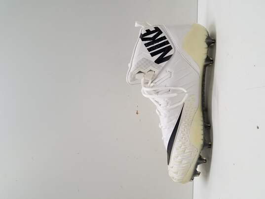 Nike Force Savage Pro White Football Cleats Size 17 image number 2