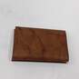 New Rico Deer Scene Brown Trifold Leather Wallet image number 4