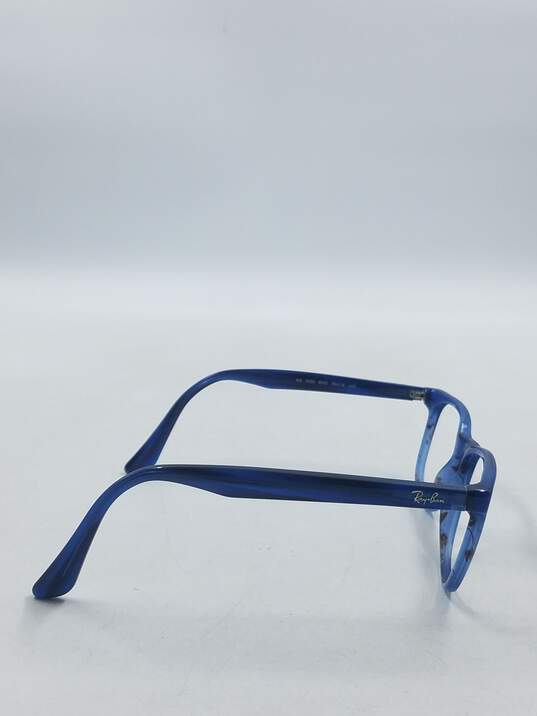 Ray-Ban Clear Blue Browline Eyeglasses image number 5
