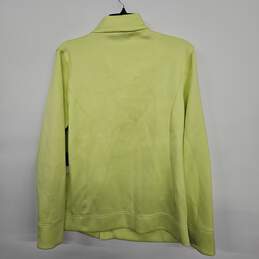 SIMPLY VERA WANG Yellow Long Sleeve Fleece Jacket alternative image