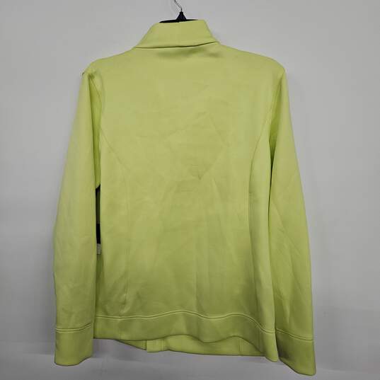 SIMPLY VERA WANG Yellow Long Sleeve Fleece Jacket image number 2