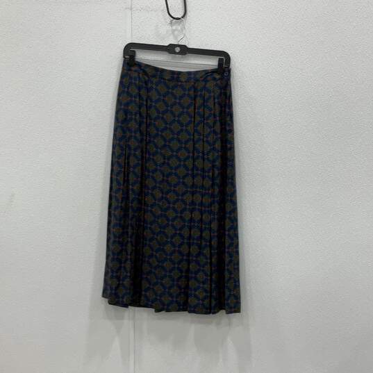 Pendleton Womens Multicolor Long Sleeve Shirt And Skirt Set Size 10 Petites image number 5