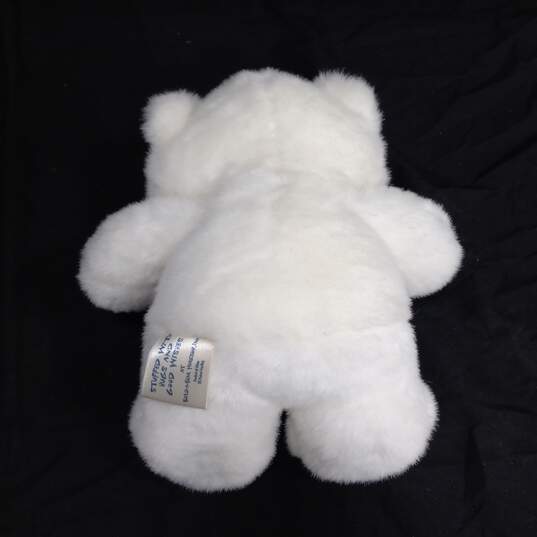 Build A Bear Small Polar Bear Teddy Bear w/ Case image number 3