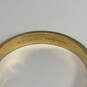 Designer Kate Spade Gold-Tone Turquoise Enamel Bangle Bracelet w/ Dustbag image number 4