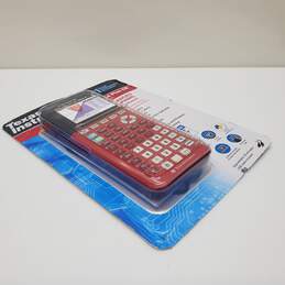 Sealed Texas Instruments RED TI-84 Plus CE Graphing Calculator Python alternative image