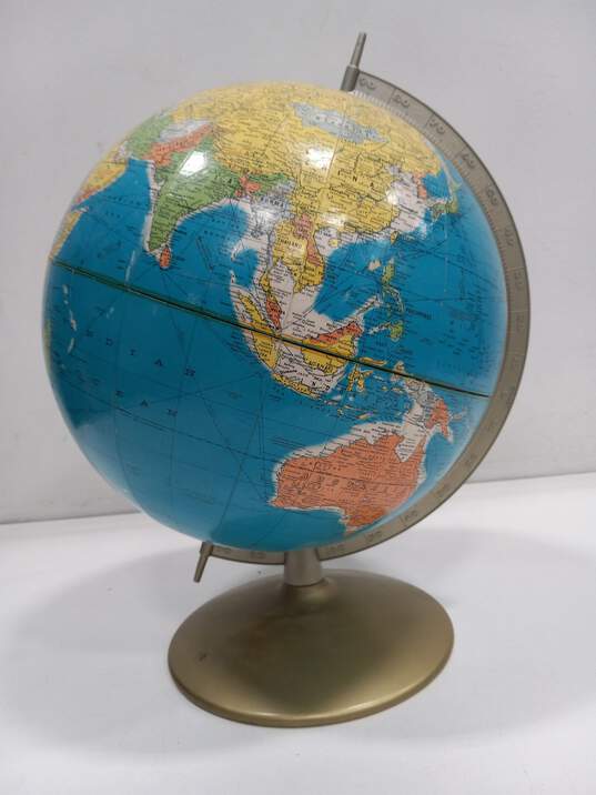 Vintage Rand McNally World Globe image number 1