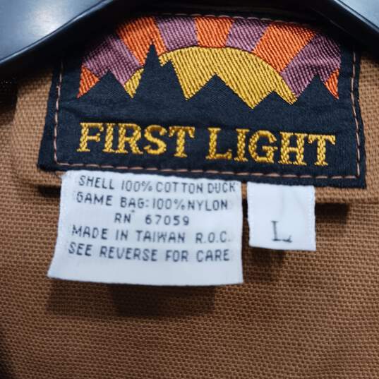 First Light Men's Brown Ammo Vest Size Large image number 3