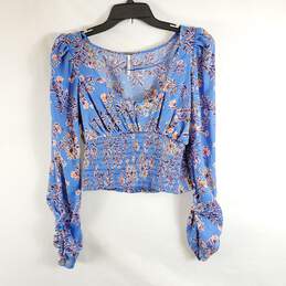 Free People Women Floral Blouse S