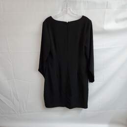 Laundry By Shelly Segal Black Shift Dress WM Size 8