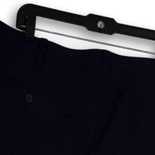 NWT Mens Blue Flat Front Slash Pocket Stretch Chino Shorts Size 42 image number 4