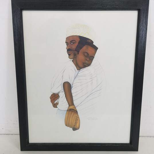 Dexter Griffin - Set of 2 - African American Family Portraits - MOTHER LOVE FATHER LOVE - Prints image number 3