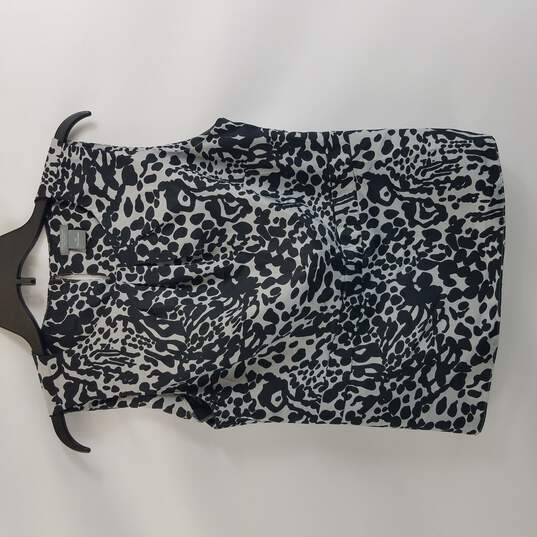 Ann Taylor Leopard Sleeveless Blouse 10P image number 2
