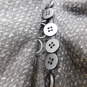Armani Collezioni Grey Wool Ruffle Trim Peplum Blazer Women's Jacket Size 4 with COA image number 6