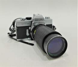 Minolta SRT 101 35mm SLR Film Camera w/ 80-200mm Lens