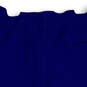 Mens Blue Logo Elastic Waist Drawstring Pockets Athletic Shorts Size Small image number 4