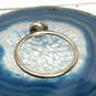 Designer Pandora S925 ALE Sterling Silver Peridot Gemstone Band Ring image number 3
