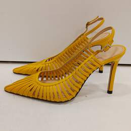 Women's Yellow Zara Heels Size 37