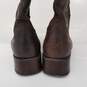 Frye Genuine Goodyear Welt Brown Leather F955 Sz Men's 10 1/2 M 14 Inch Western Boots image number 4