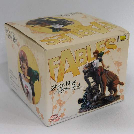 DC Comics Brand Limited Edition Fables Shere Khan and Rose Red Statue w/ Box image number 4