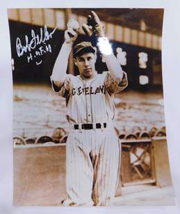 HOF Cleveland Indians Bob Feller Signed 8 x 10 Photo