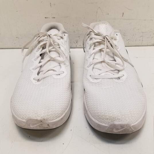 Nike Metcon 5 White Black Athletic Shoes Men's Size 12 image number 5