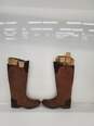 Women Ariat Brown Leather Boots Size-10 used image number 3